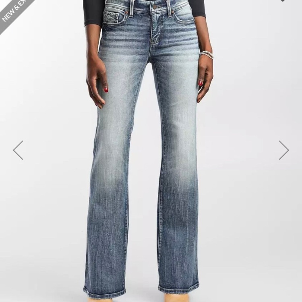 The Buckle Mid-Rise Boot Stretch Jeans 28x32